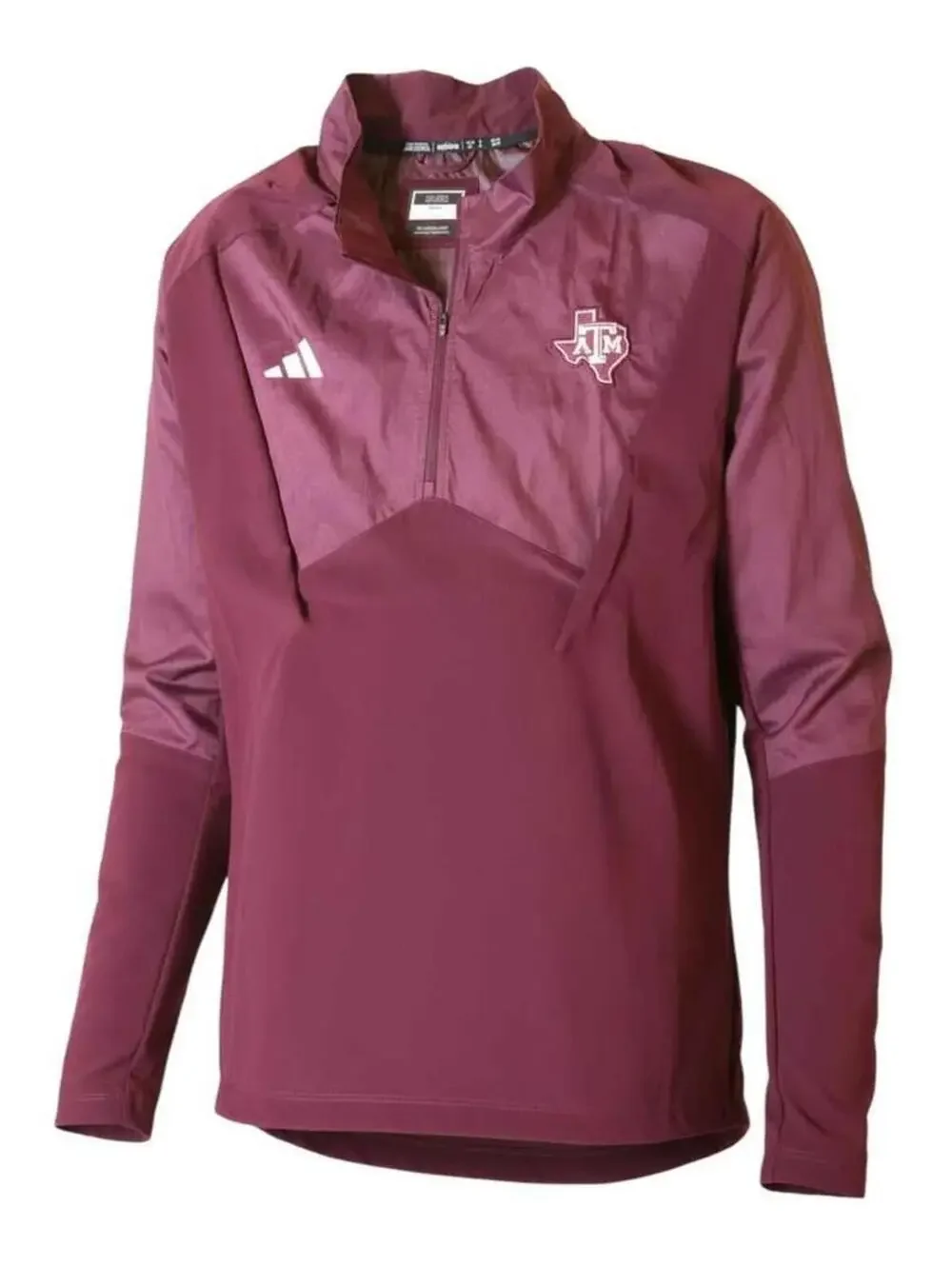 Adidas Texas A&M Aggies Quarter Zip Pullover XL